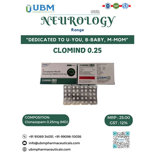 CLOMIND-0.25 Tablets