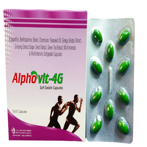 ALPHOVIT-4G Softgel Capsules
