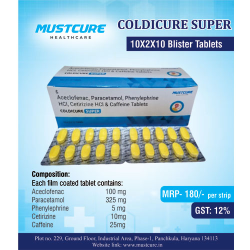 COLDICURE-SUPER Tablets