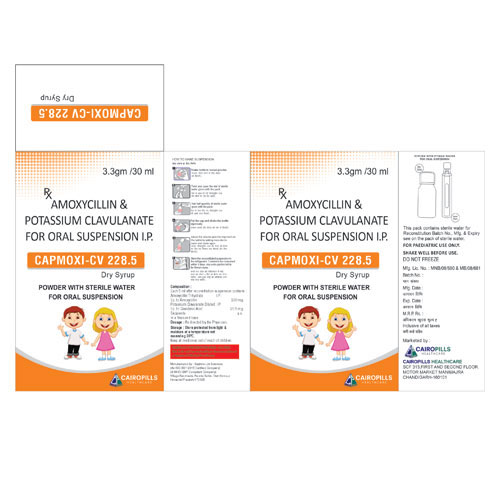 CAPMOXI-CV 228.5 Dry Syrup
