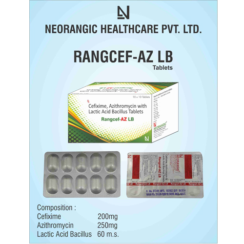 RANGCEF-AZ LB Tablets