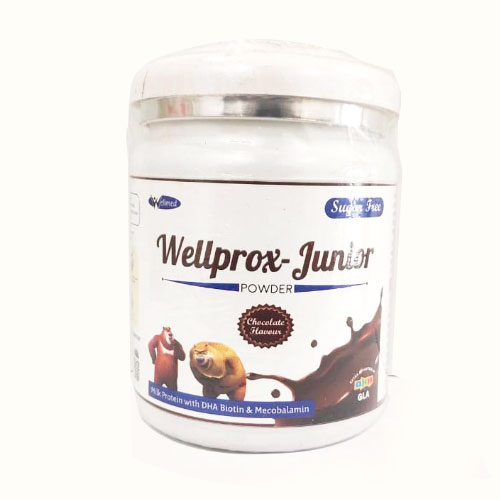 WELLPROX JUNIOR Chocolate  Flavour & American Ice-Cream Flavour