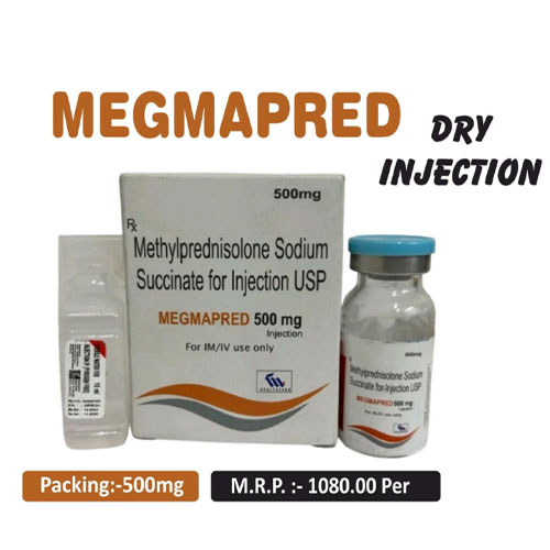 Methylprednisolone Succinate 500mg Injection