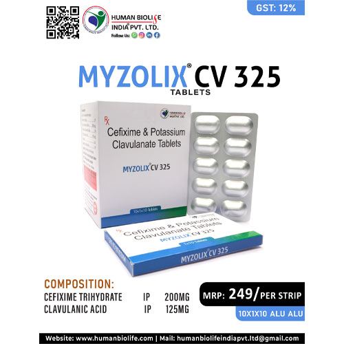 MYZOLIX-CV 325 Tablets
