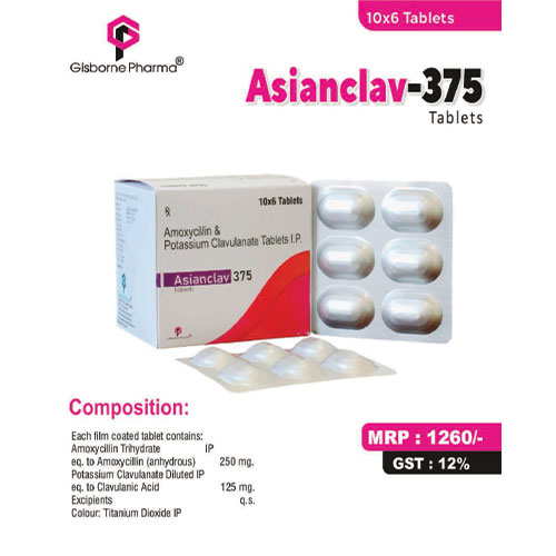 Asianclav-375 Tablets