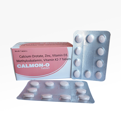 Calcium Orotate + Vit D3+ Zinc + Vit K27 Tablets