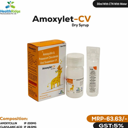 AMOXYLET-CV DRY SYRUP