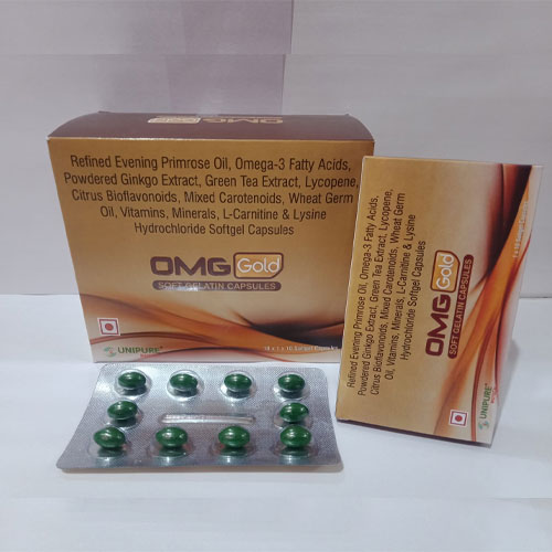 OMG -GOLD SOFTGEL CAPSULES