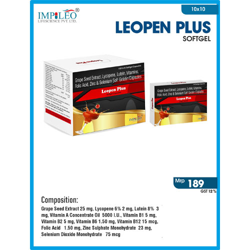 LEOPEN - PLUS SOFTGEL CAPSULES (10*10)