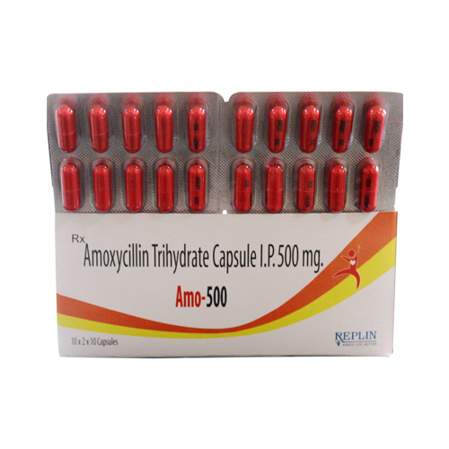 Amoxycillin Trihydrate Capsules 500mg