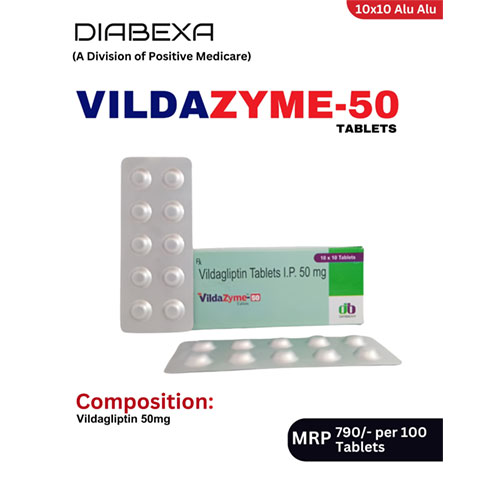 Vildazyme-50 Tablets