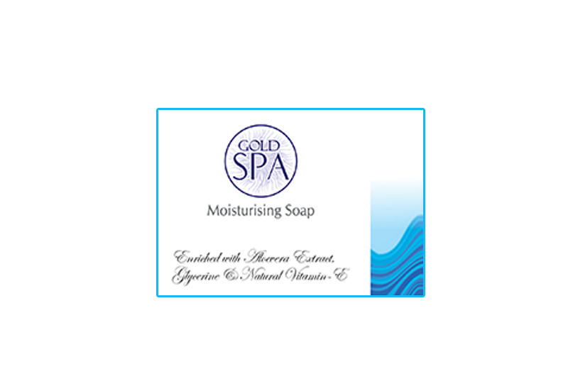 Gold Spa Moisturizing Soap (Blue Version)