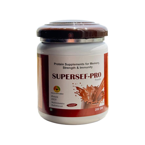 SUPERSEF-PRO Powder (Chocolate Flavour, 200 GM)