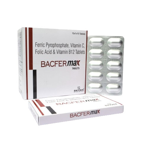 Ferric Pyrophosphate + vitamin C + Folic Acid + Vitamin B12 Tablets