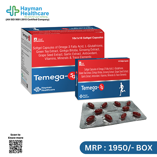 TEMEGA-5G SOFTGEL CAPSULES
