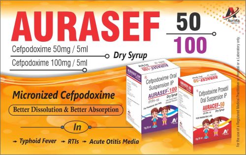 Aurasef - 50 Dry Syrup