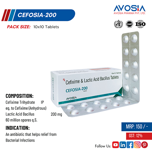 CEFOSIA-200 Tablets