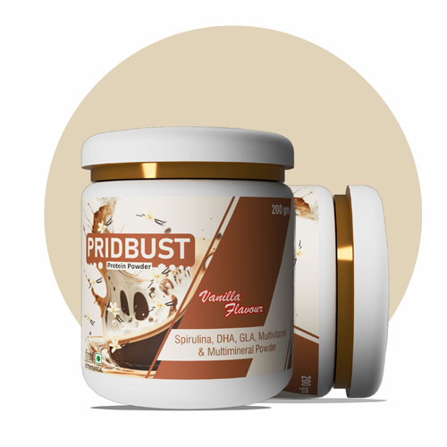 PRIDBUST (Vanilla) Protein Powder