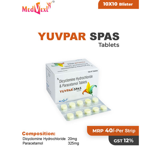 YUVPAR - SPAS TABLETS (Blister)