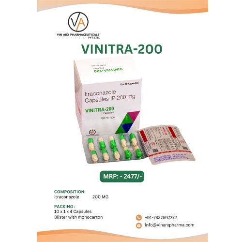 VINITRA-200 CAPSULES (10*10)