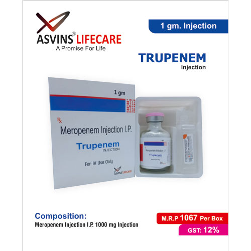 TRUPENEM-1000 Injection