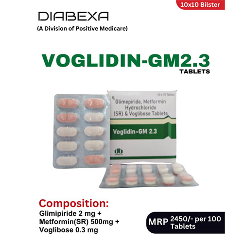 VOGLIDIN-GM 2.3 TABLETS