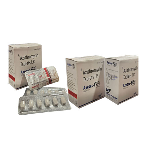 Azithromycin Anhydrous 250mg Tablets