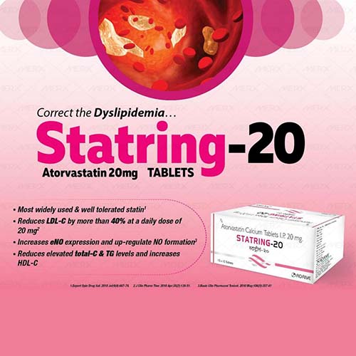 Atorvastatin 20mg Tablets