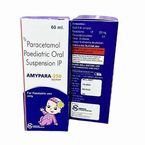 AMYPARA-250 60ml Suspension