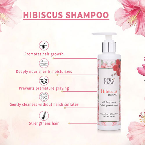 DERM EASE Hibiscus Shampoo