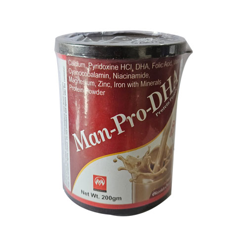 MAN-PRO-DHA (Chocolate) Protein Powder