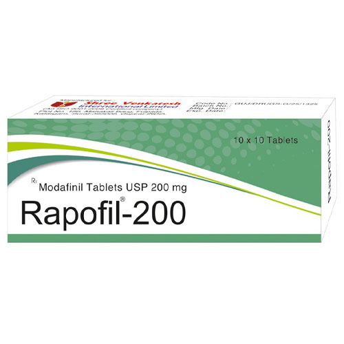 Rapofil- 200 Modafinil Tablets