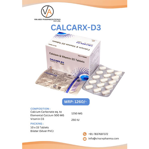 CALCARX-D3 Tablets