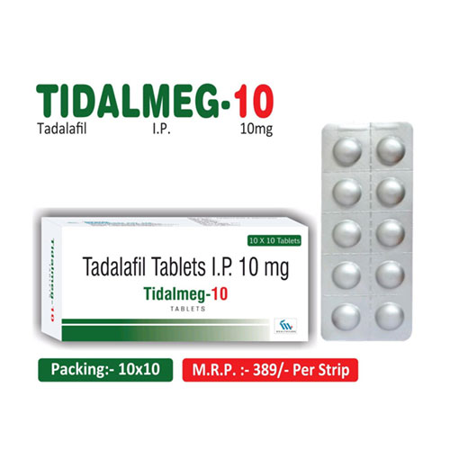 Tadalafil 10mg Tablets