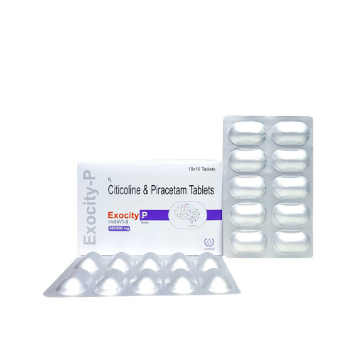 Citicoline 500mg + Piracetam 800mg Tablets