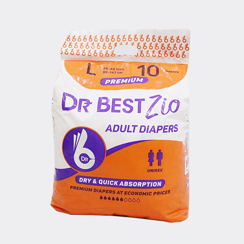 DR BEST ZIO( L Size) Adult Diapers