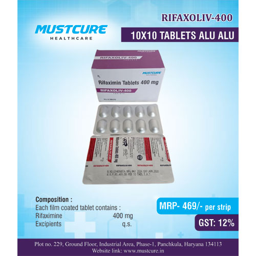 RIFAXOLIV-400 TABLETS