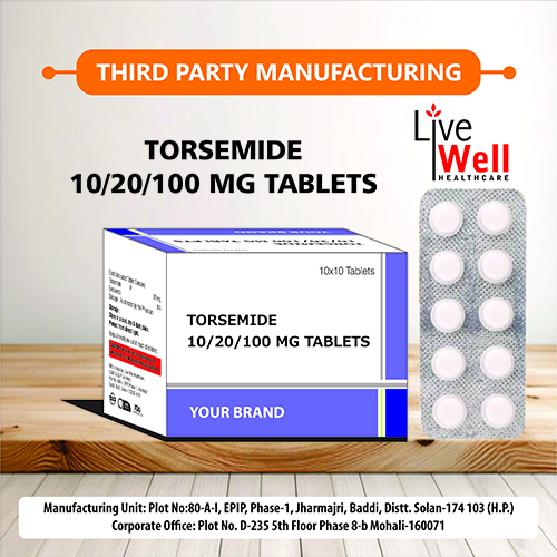 Torsemide 20mg Tablets IP