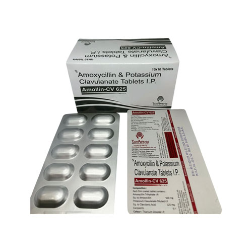 AMOLLIN-CV-625 TABLETS (ALU-ALU)