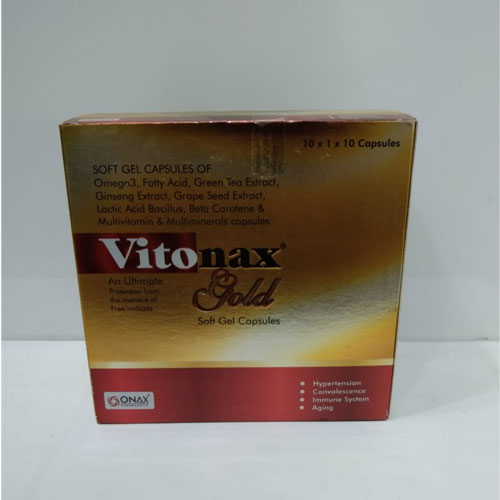 VITONAX-GOLD SOFTGEL CAPSULES