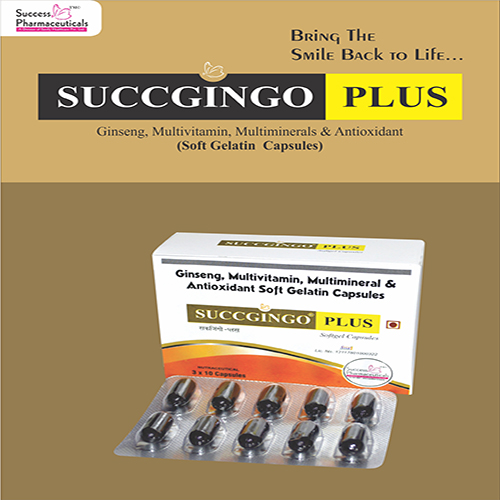 SUCCGINGO PLUS Softgel Capsules
