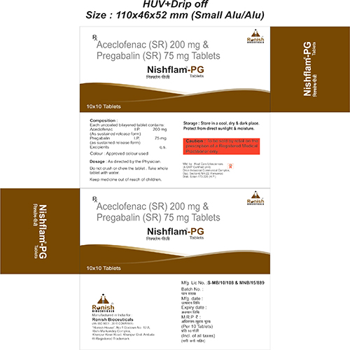 NISHFLAM® PG Tablets
