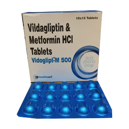 VIDOGLIPT-M 500 Tablets