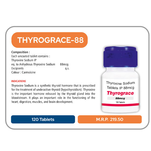 THYROGRACE-88 TABLETS
