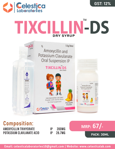 TIXCILLIN-DS DRY SYRUP