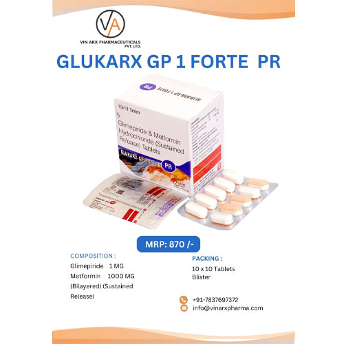 GLUKARX-GP 1 FORTE PR TABLETS
