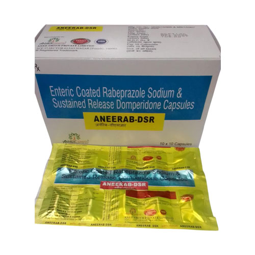 Rabeprazole Sodium (Enteric Coated) + Domperidone (Sustained Release) Capsules