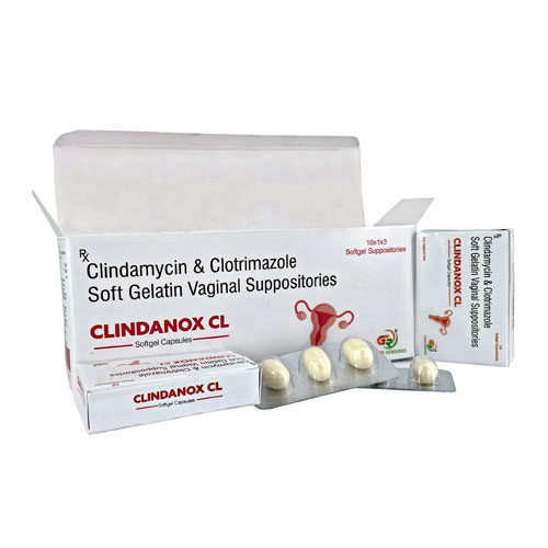 Clindamycin 100Mg + Clotrimazole 200Mg Softgel Capsules