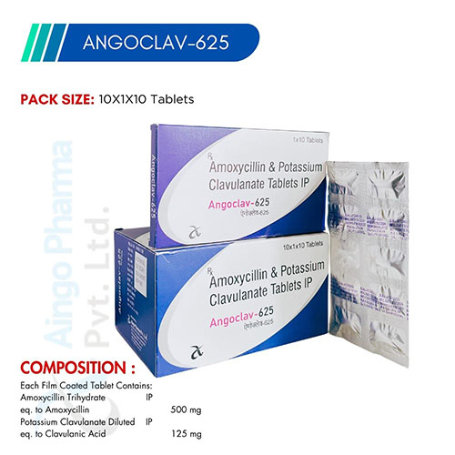 ANGOCLAV-625 TABLETS