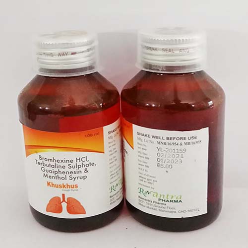 KHUSKHUS Cough Syrup